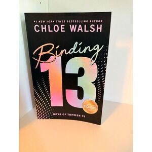 Binding 13 Chloe Walsh Boys of Tommen #1 Barnes & Noble Exclusive Pink Edges